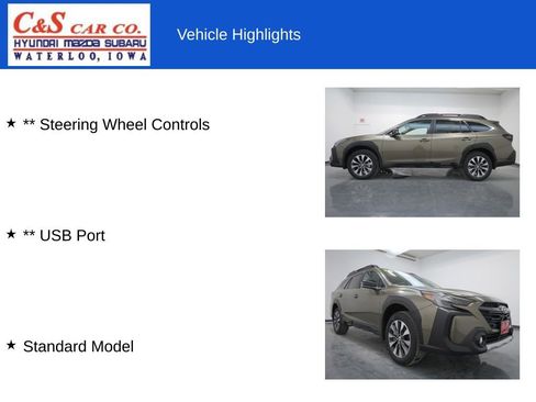 Used 2025 Subaru Outback Limited image 12