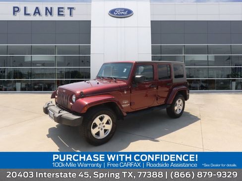 Used 2008 Jeep Wrangler Unlimited Sahara w/ Trailer Tow Group AWD/4WD image 1