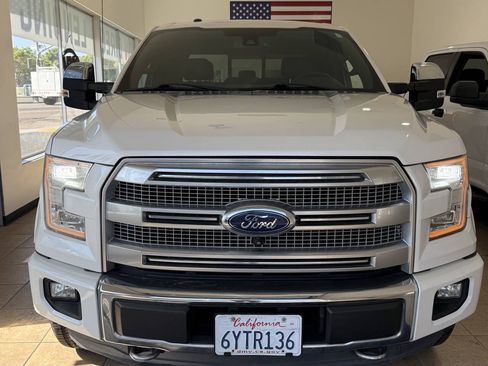 Used 2015 Ford F150 Platinum w/ Equipment Group 701A Luxury AWD/4WD image 2
