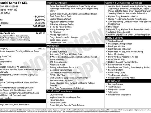 Used 2023 Hyundai Santa Fe SEL w/ Premium Package image 12