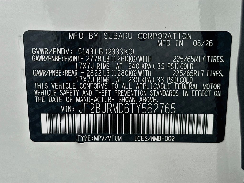 New 2026 Subaru Outback Wilderness AWD/4WD image 32