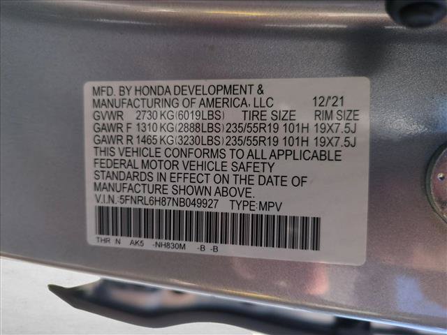 Used 2022 Honda Odyssey Touring image 14