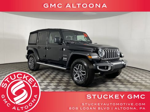 Used 2024 Jeep Wrangler Sahara w/ Safety Group image 1