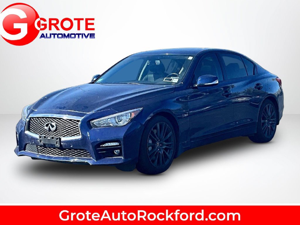 Used 2016 INFINITI Q50 Red Sport 400 AWD/4WD image 1