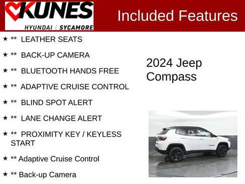 Used 2024 Jeep Compass Trailhawk image 2