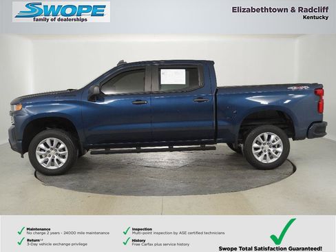 Used 2022 Chevrolet Silverado 1500 Custom w/ LPO, Dark Essentials Package image 6