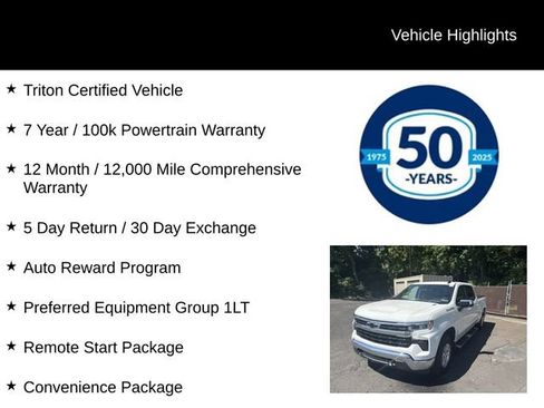 Used 2025 Chevrolet Silverado 1500 LT w/ Convenience Package II AWD/4WD image 5