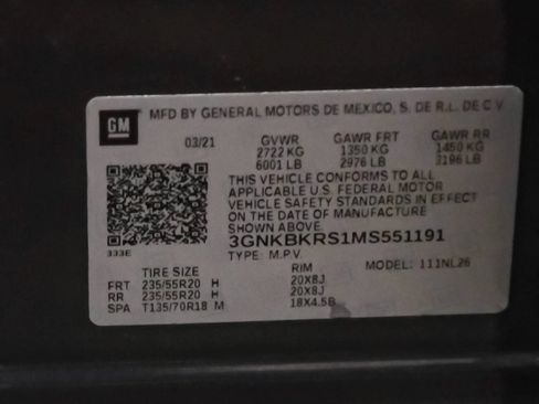 Used 2021 Chevrolet Blazer RS w/ Enhanced Convenience Package AWD/4WD image 58
