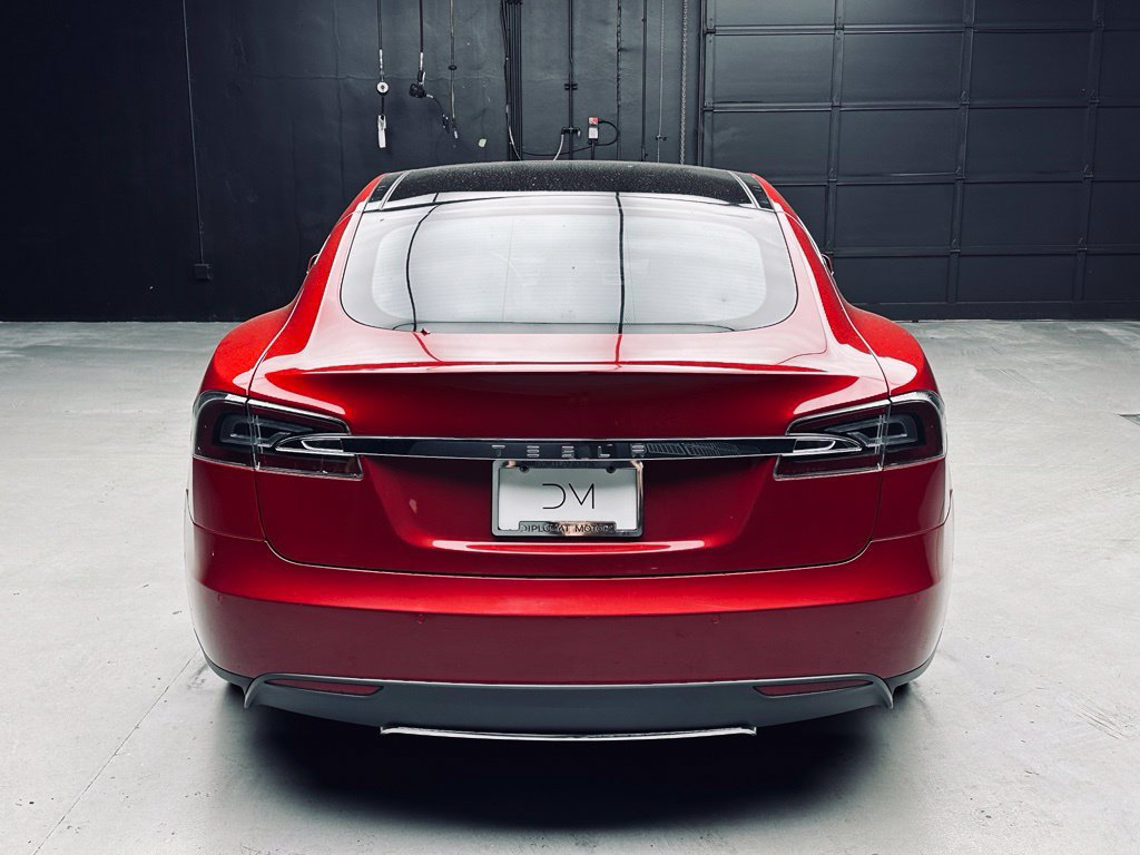 Used 2015 Tesla Model S 70D AWD/4WD image 7
