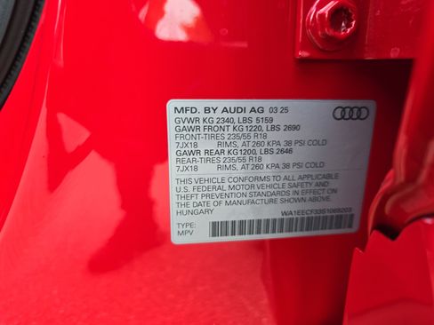 New 2025 Audi Q3 2.0T Premium Plus image 34