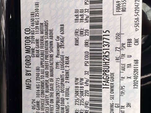 Certified 2024 Ford Mustang Premium image 31