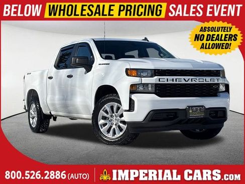 Used 2021 Chevrolet Silverado 1500 Custom w/ LPO, Dark Essentials Package image 1