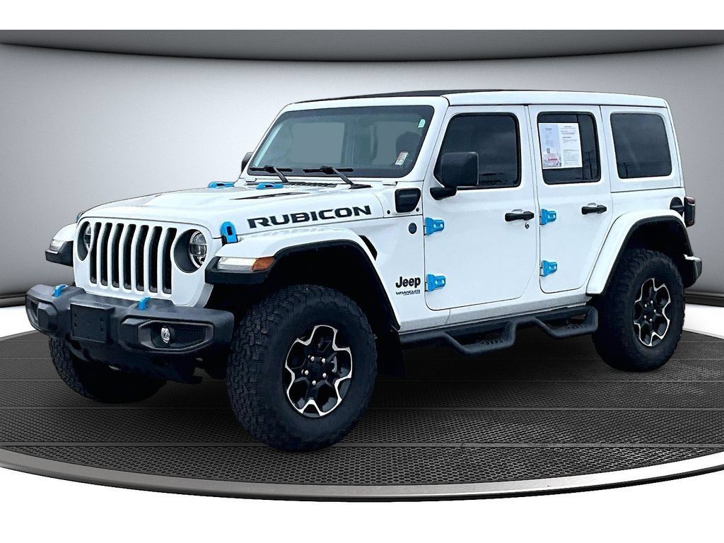 Used 2022 Jeep Wrangler Unlimited Rubicon 4xe w/ Cold Weather Group AWD/4WD image 16
