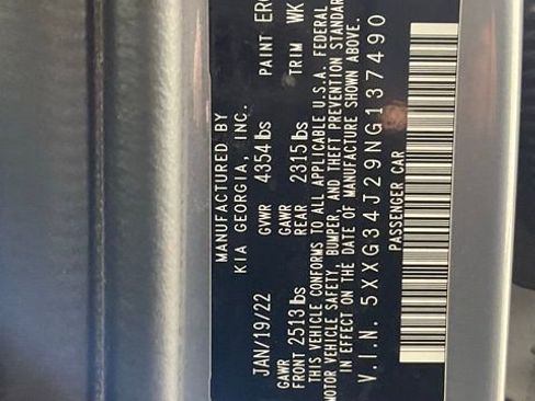 Used 2022 Kia K5 EX FWD image 27