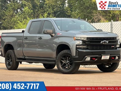 Used 2021 Chevrolet Silverado 1500 LT Trail Boss w/ Bed Protection Package AWD/4WD image 1