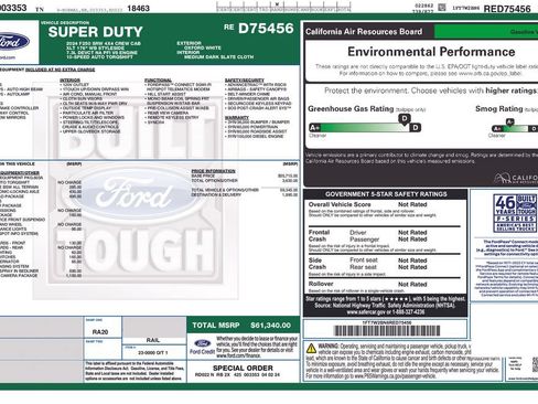 Used 2024 Ford F250 XLT w/ 360-Degree Camera Package AWD/4WD image 37