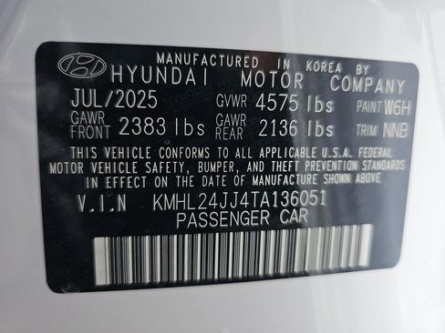 New 2026 Hyundai Sonata Blue image 33
