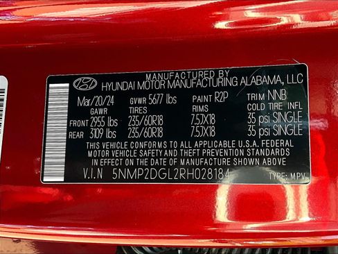 Used 2024 Hyundai Santa Fe SEL AWD/4WD image 19