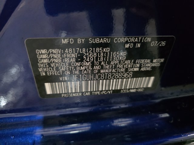 New 2026 Subaru Impreza RS AWD/4WD image 25