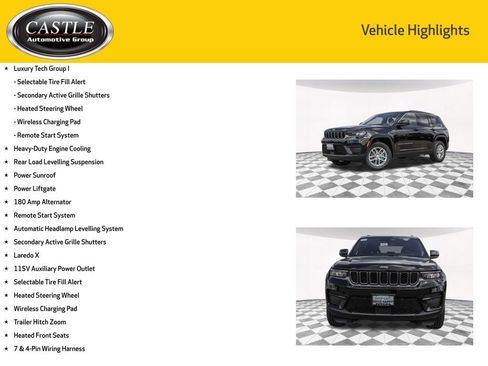 New 2025 Jeep Grand Cherokee Laredo X w/ Luxury Tech Group I image 6