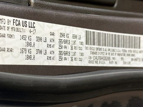 Used 2017 Jeep Grand Cherokee Limited AWD/4WD image 12