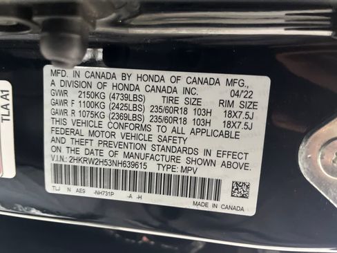 Used 2022 Honda CR-V EX image 79