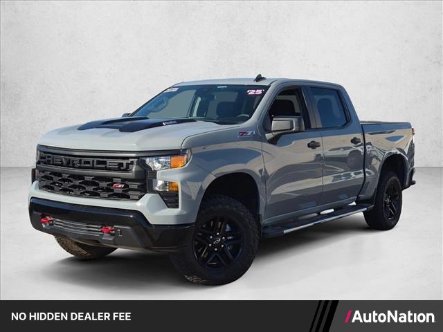 Used 2025 Chevrolet Silverado 1500 Custom Trail Boss AWD/4WD image 1