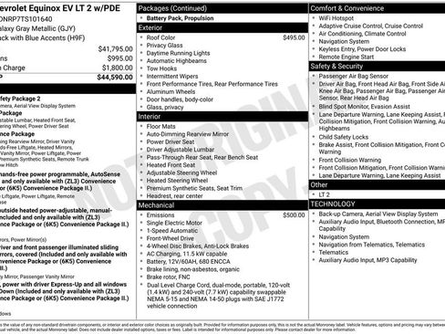 Used 2026 Chevrolet Equinox EV LT image 14