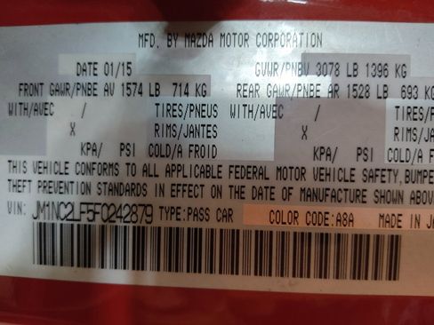 Used 2015 MAZDA MX-5 Miata Club image 33