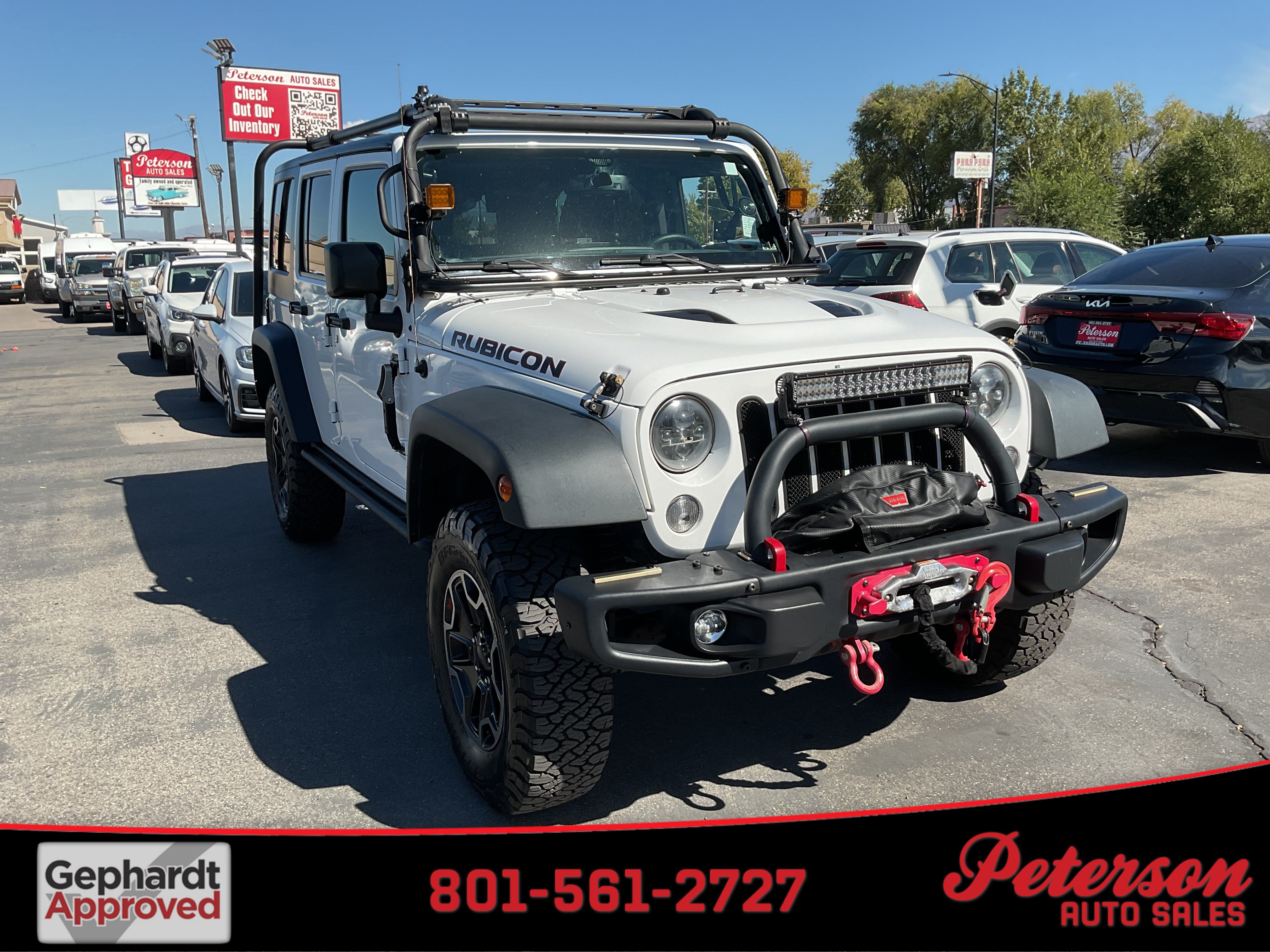 Used 2015 Jeep Wrangler Unlimited Rubicon AWD/4WD image 1