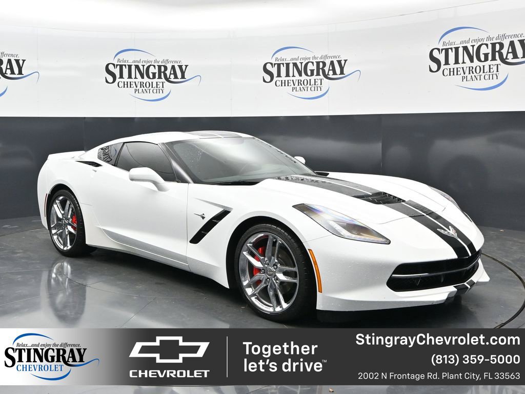 Used 2019 Chevrolet Corvette Stingray Coupe w/ 1LT RWD 360° Tour