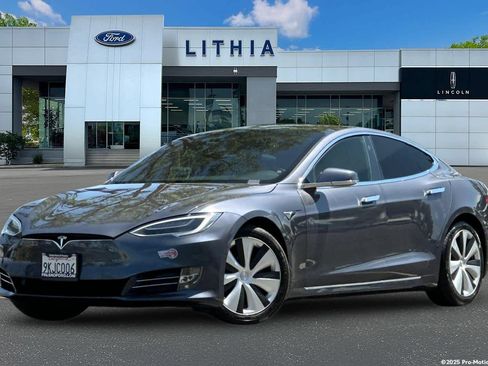 Used 2021 Tesla Model S Long Range AWD/4WD image 1