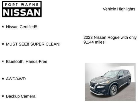 Certified 2023 Nissan Rogue SV image 7