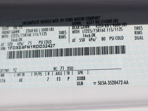 Used 2024 Ford E-450 and Econoline 450 Super Duty w/ Power Windows & Locks Group RWD image 40
