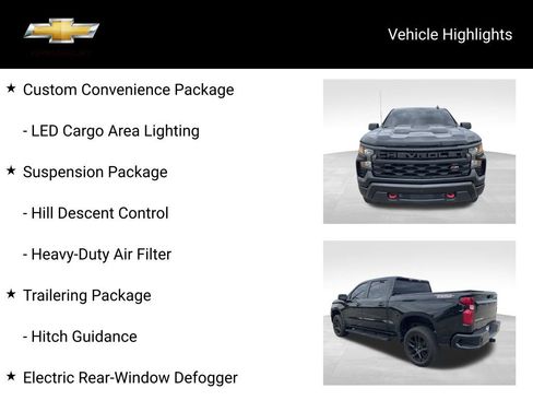 Used 2022 Chevrolet Silverado 1500 Custom Trail Boss AWD/4WD image 18