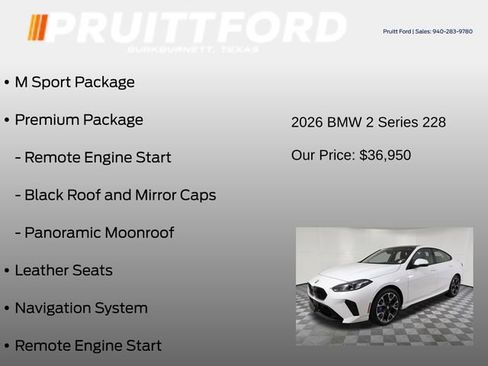Used 2026 BMW 228i FWD image 7