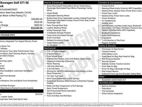 Used 2017 Volkswagen GTI SE image 2