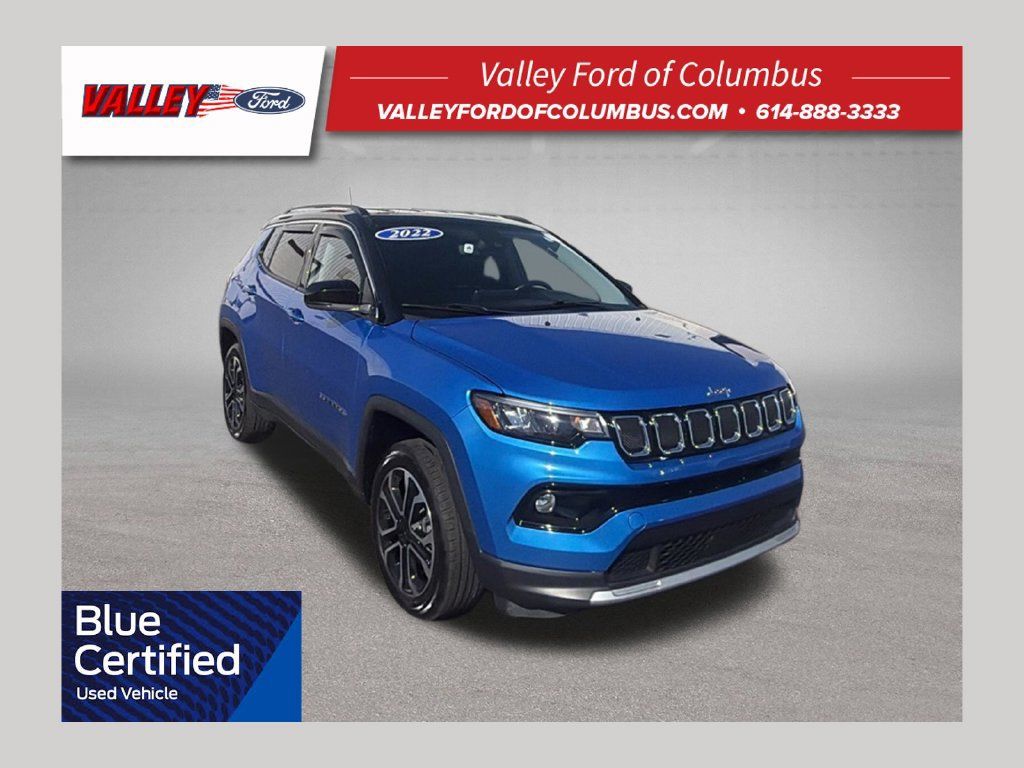 Used 2022 Jeep Compass Limited AWD/4WD image 1