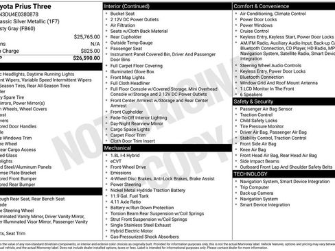 Used 2014 Toyota Prius Three image 39