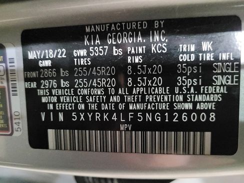 Used 2022 Kia Sorento SX FWD image 33