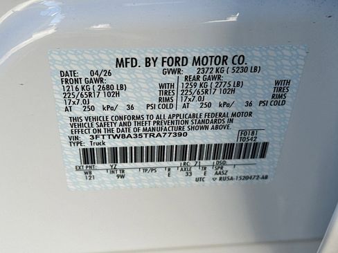 New 2026 Ford Maverick XL FWD image 26