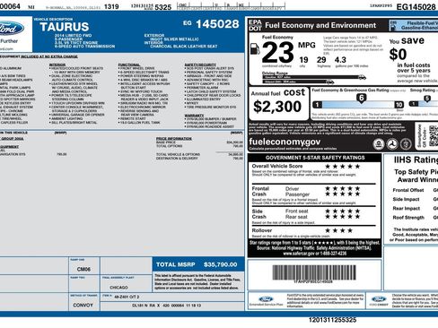 Used 2014 Ford Taurus Limited image 4