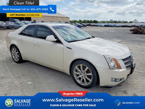 Used 2008 Cadillac CTS 3.6 w/ Luxury Level Two Package RWD image 5