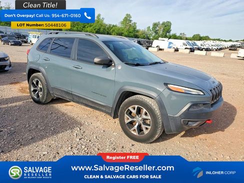 Used 2014 Jeep Cherokee Trailhawk w/ Technology Group AWD/4WD image 5