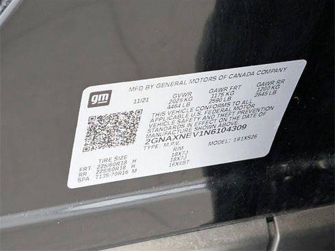 Certified 2022 Chevrolet Equinox Premier image 20