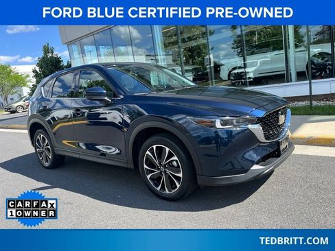 Used 2022 MAZDA CX-5 AWD 2.5 S w/ Premium Plus Pkg image 1