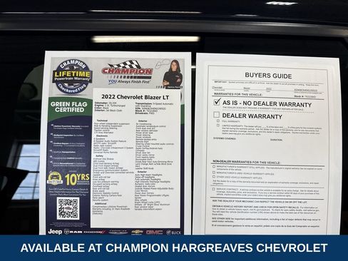 Used 2022 Chevrolet Blazer LT FWD image 43