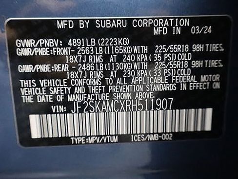 Used 2024 Subaru Forester Touring image 24
