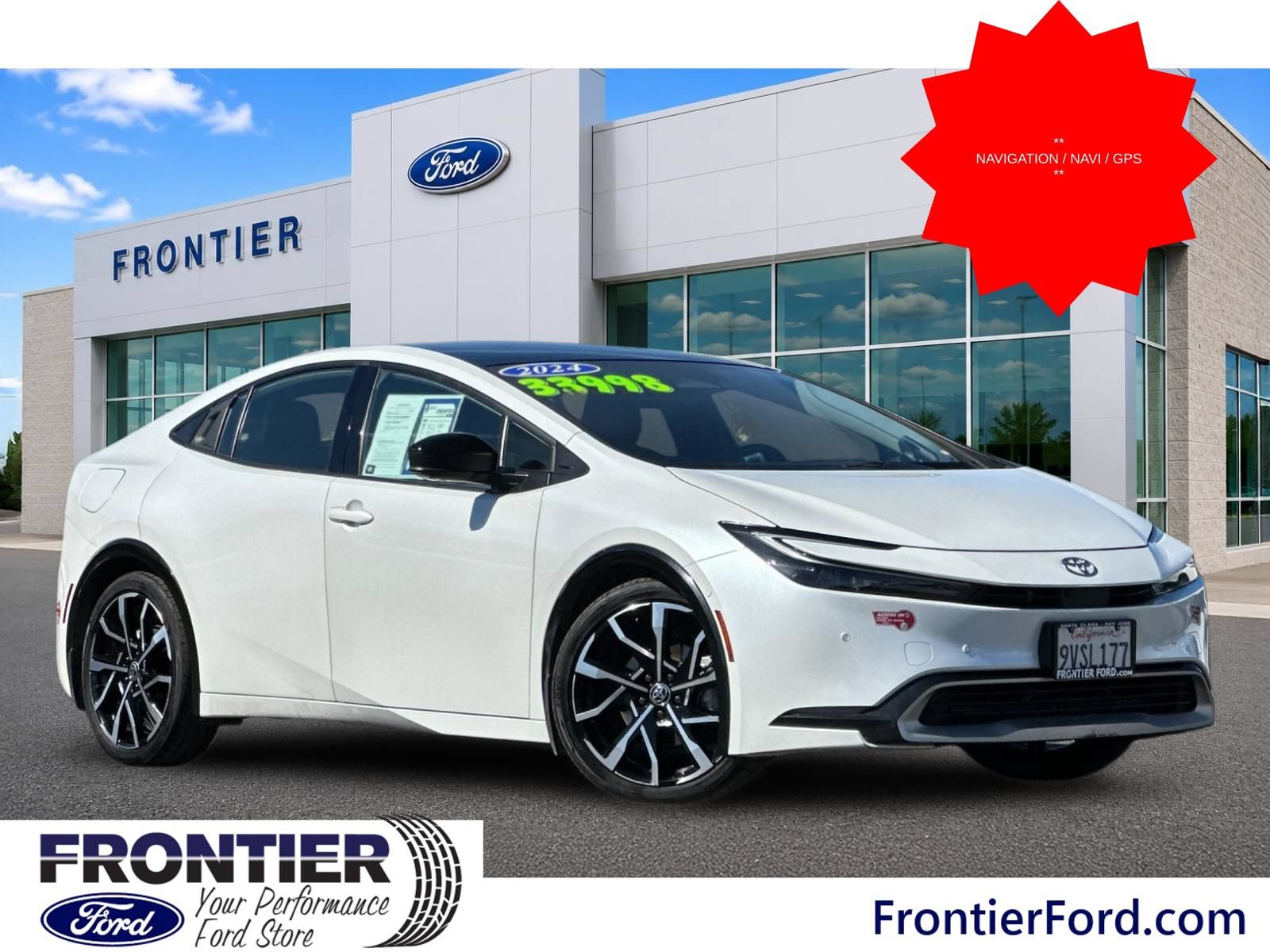 Used 2024 Toyota Prius Prime Premium w/ Advanced Technology Package FWD image 3