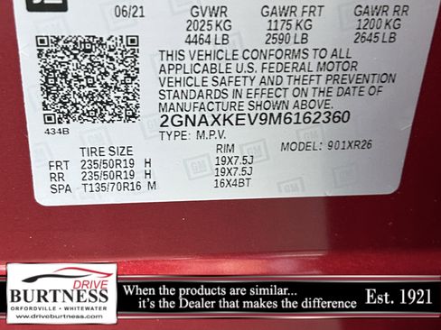 Used 2021 Chevrolet Equinox LT image 26